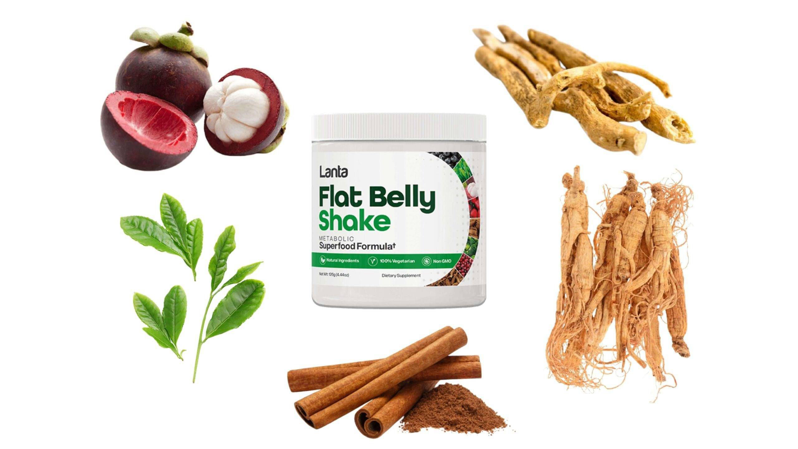  Lanta Flat Belly Shake supplement facts